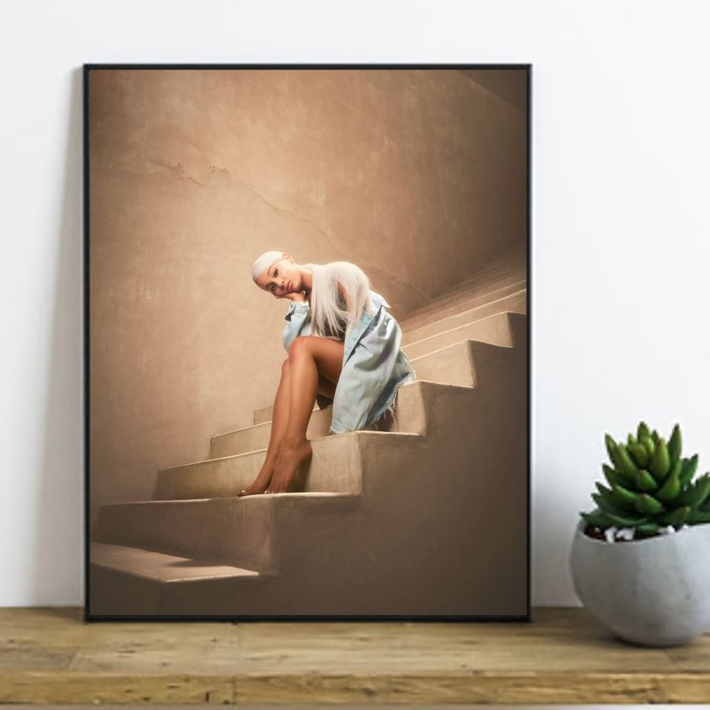 Ariana Grande Sweetener Poster Print 11x14 inches Thank U Next Stairs